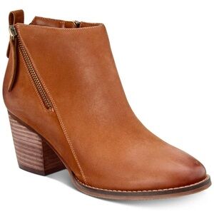 College Brown Waterproof Zip Booties